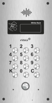 xVoice EU-132 Вызывная панель WR-ТМ-V-WP